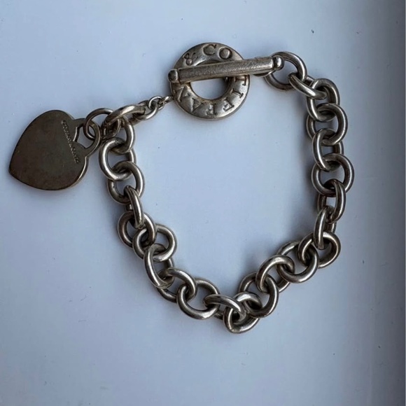 Tiffany Heart Toggle Bracelet - Picture 2 of 2
